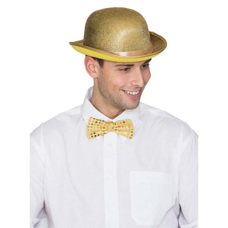 Cappello Bombetta Oro