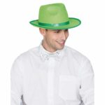 Cappello Gangster Feltro Verde