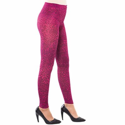 Collant Leopardato Fucsia Adulti