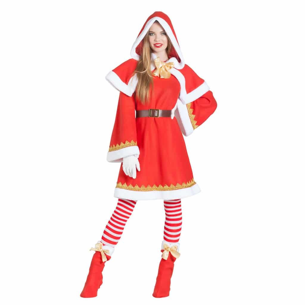 T-Shirt Donna Costume Elfo Di Natale - Maglietta Stampa 3D Per Feste E Eventi A Tema