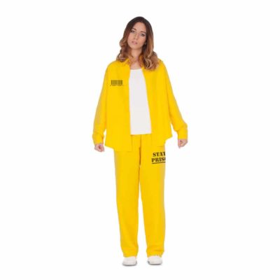 Costume Carcerata Gialla M/L