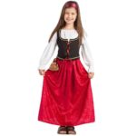 Costume da Casalinga Medievale Bimba