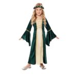 Costume da Damigella Medievale per bambine