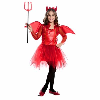 Costume da Demonietta con Ali Bambina