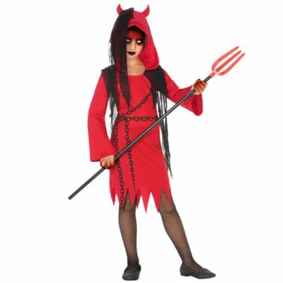 Costume Diavolo Satana Bambina