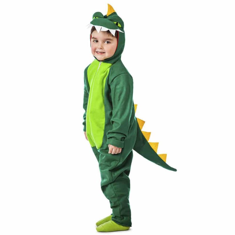 Costume Dinosauro Verde