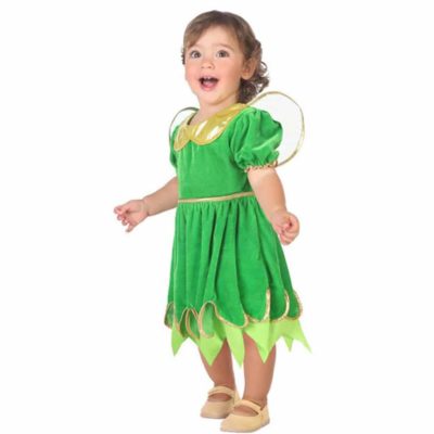 Costume Fata Verde Bebè