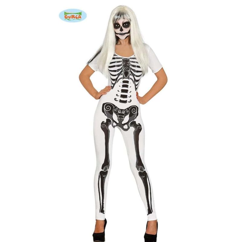 Costume Girl Skeleton Adulto