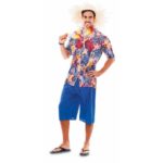 Costume Hawaiano-Hawaii Adulto Unica