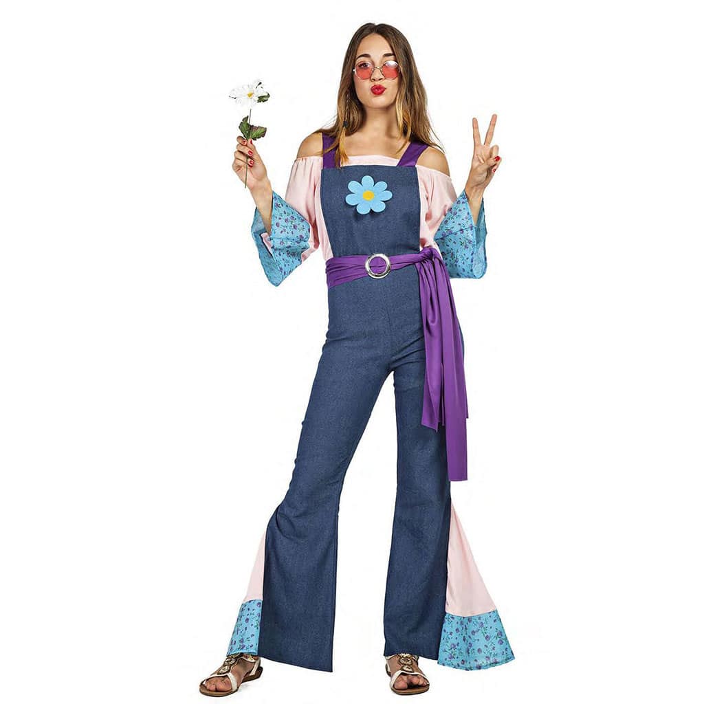 VESTITO COSTUME Maschera di CARNEVALE - Adulti - Hippie donna