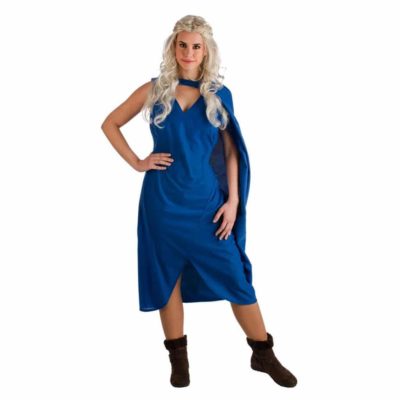 Costume Medievale Azzurro Taglia M