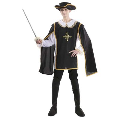 Costume da Moschettiero Nero