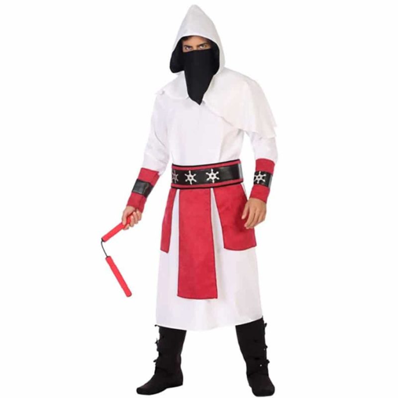Costume Ninja Bianco Adulto