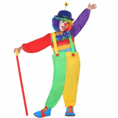 Costume Pagliaccio Multicolor per bambine