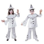 Costume da Pagliacio Pierrot Bambini