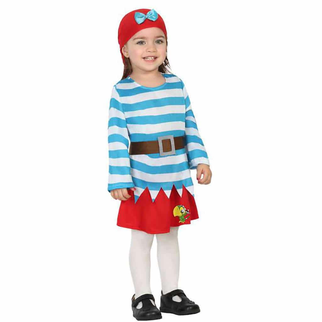 ᐈ Vendita Costume Pirata Bambina Bebe | Don Carnevale