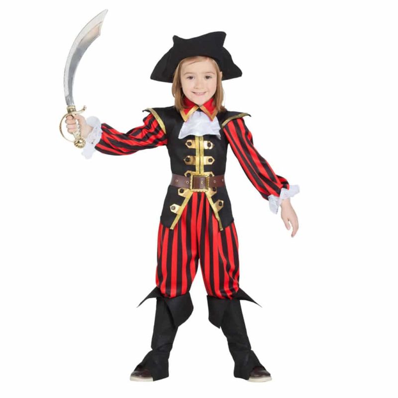 Costume da Pirata per Bambino a Righe