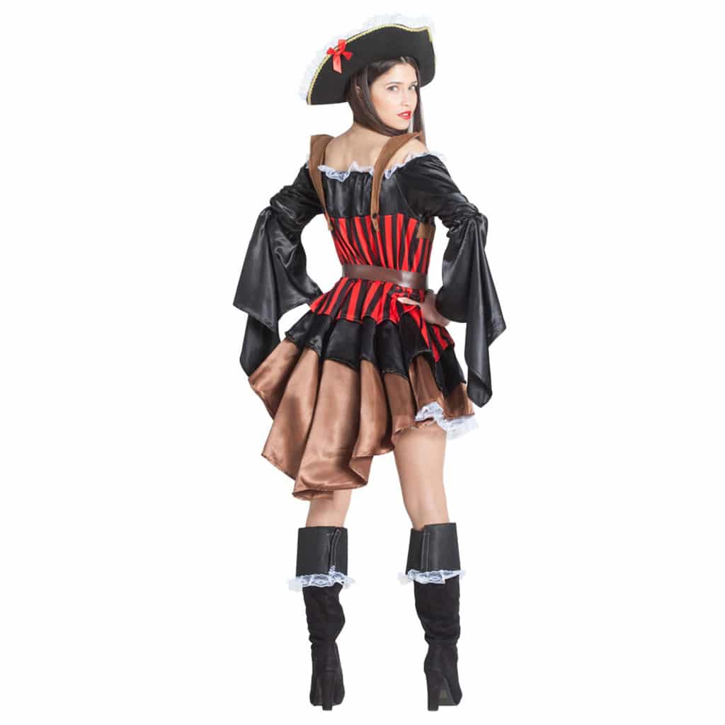 ᐈ Costume da Pirata per Donne con Maniche Larghe