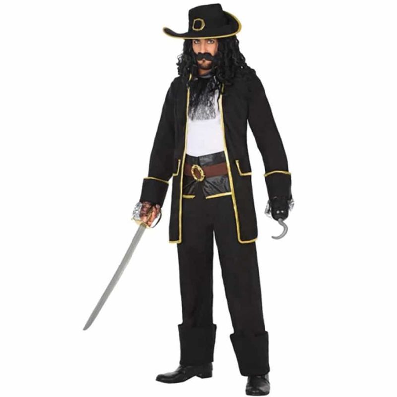Costume Pirata Nero Adulto