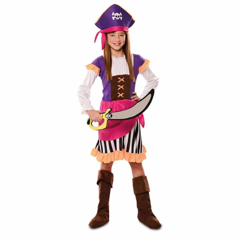 Costume da Piratessa Avventuriera Bambina