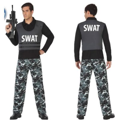 Costume Polizia S.W.A.T Adulto