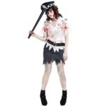 Costume Polizia Zombie Donna