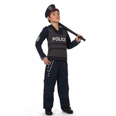 Costume Polizziotto con Gilet