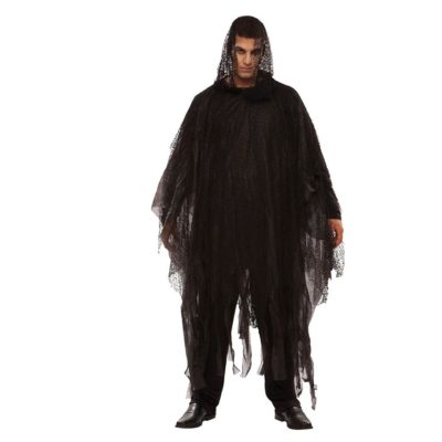 Costume Poncho sinistro Nero 170 cm