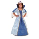 Costume Principessa Azzurro 2-4 Anni