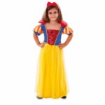 Costume Principessa Biancaneve Bambina 2-4 Anni