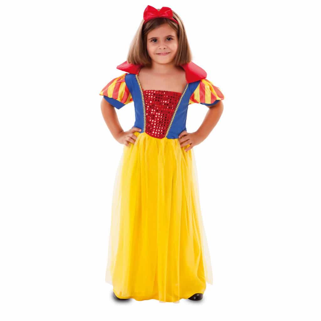 ᐈ Costume Principessa Biancaneve Bambina 2-4 Anni