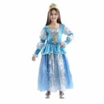 Costume da Principessa Blu Bambina
