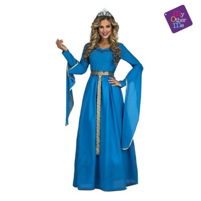 Costume Principessa Medievale Blu M/L