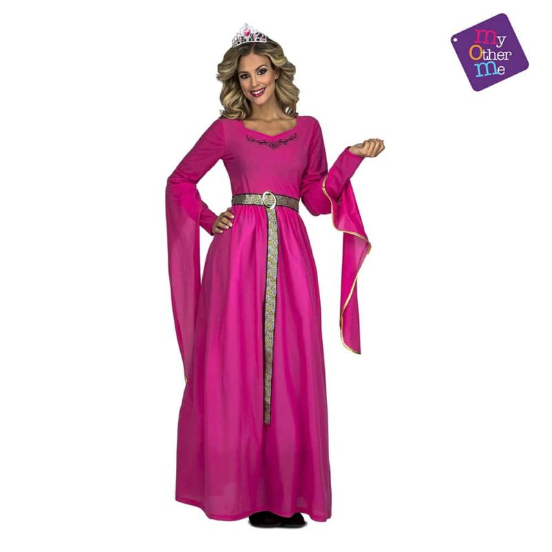 Costume Principessa Medievale Rosa  M/L