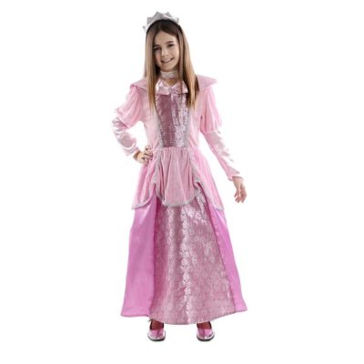 Costume da Principessa Rosa Bambina