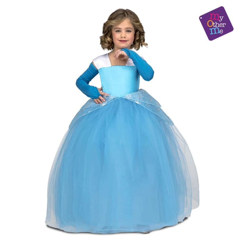 Costume Principessa Tutú Blu Bambina