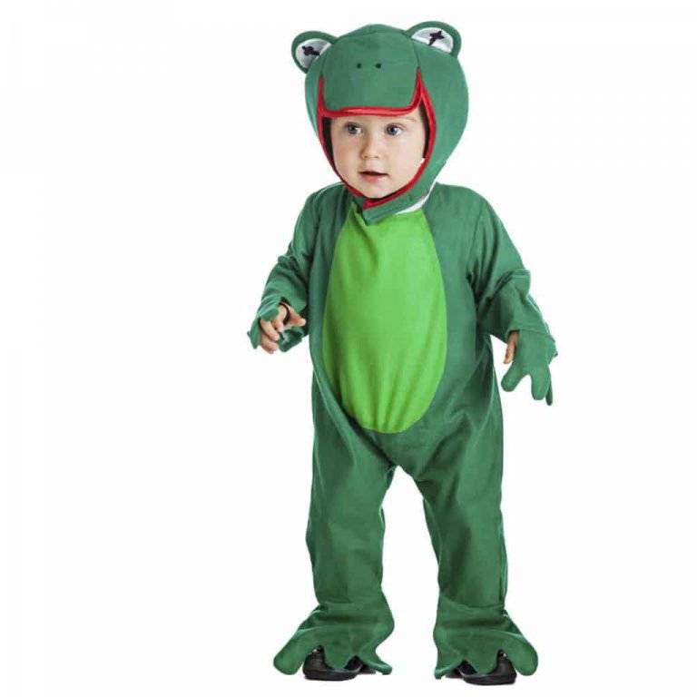Costume Ranocchio Dress Up America Per Bambini – Tunica Con Cappuccio A Rana, Taglie 2 Anni, 4 Anni E Small, In Poliestere