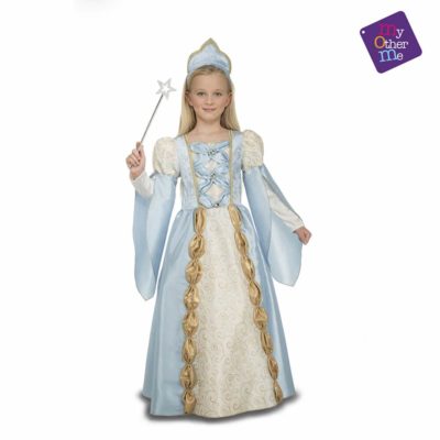 Costume Regina Blu Bambina