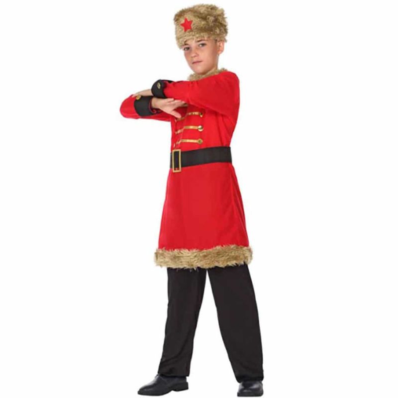 Costume da Russo Rosso Bambini