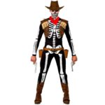 Costume da Scheletro Cowboy Uomo