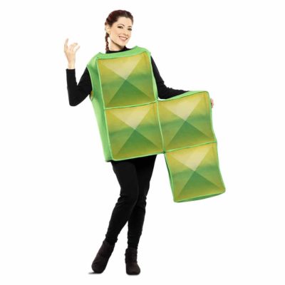 Costume Tetris Adulto Verde