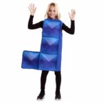 Costume Tetris Bambino Azzurro