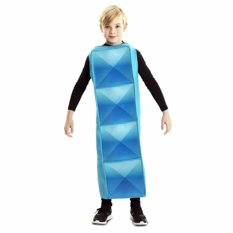 Costume Tetris Bambino Cyan