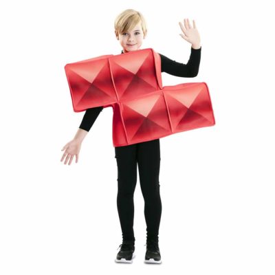 Costume Tetris Bambino Rosso