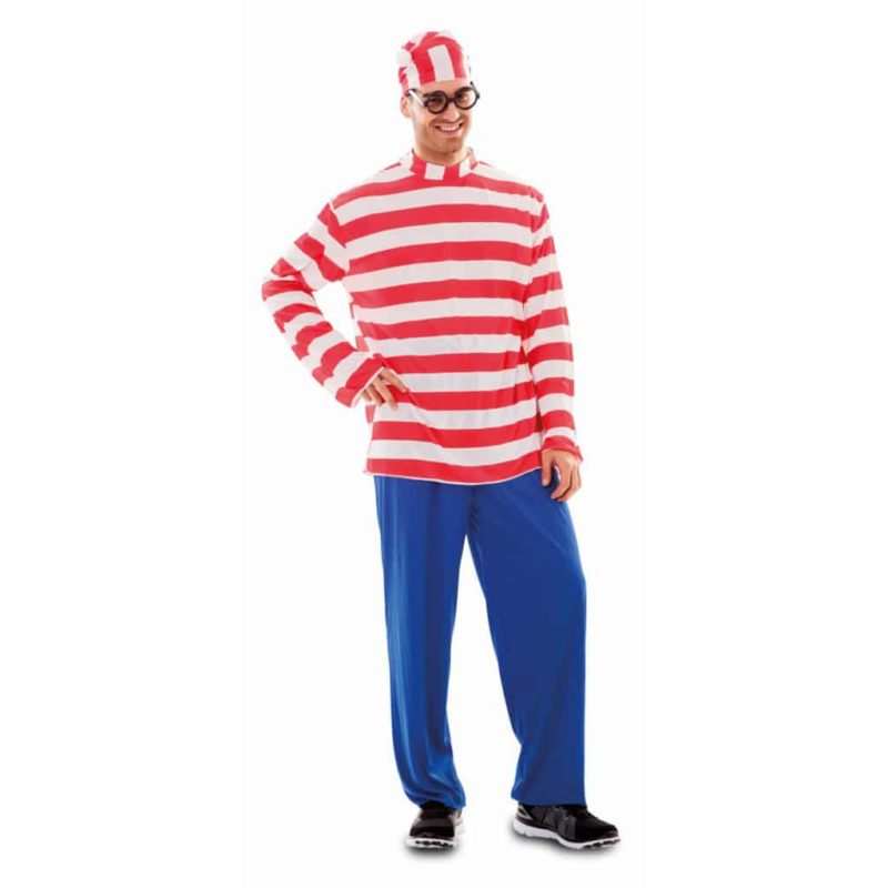 Costume Wally-Waldo Adulto Unica