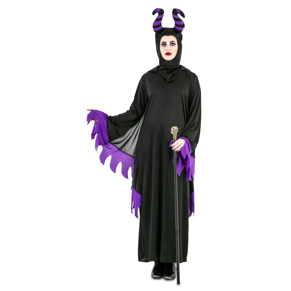 Costume Donna Regina Maleficent Regina Grimilde Tg 36/46