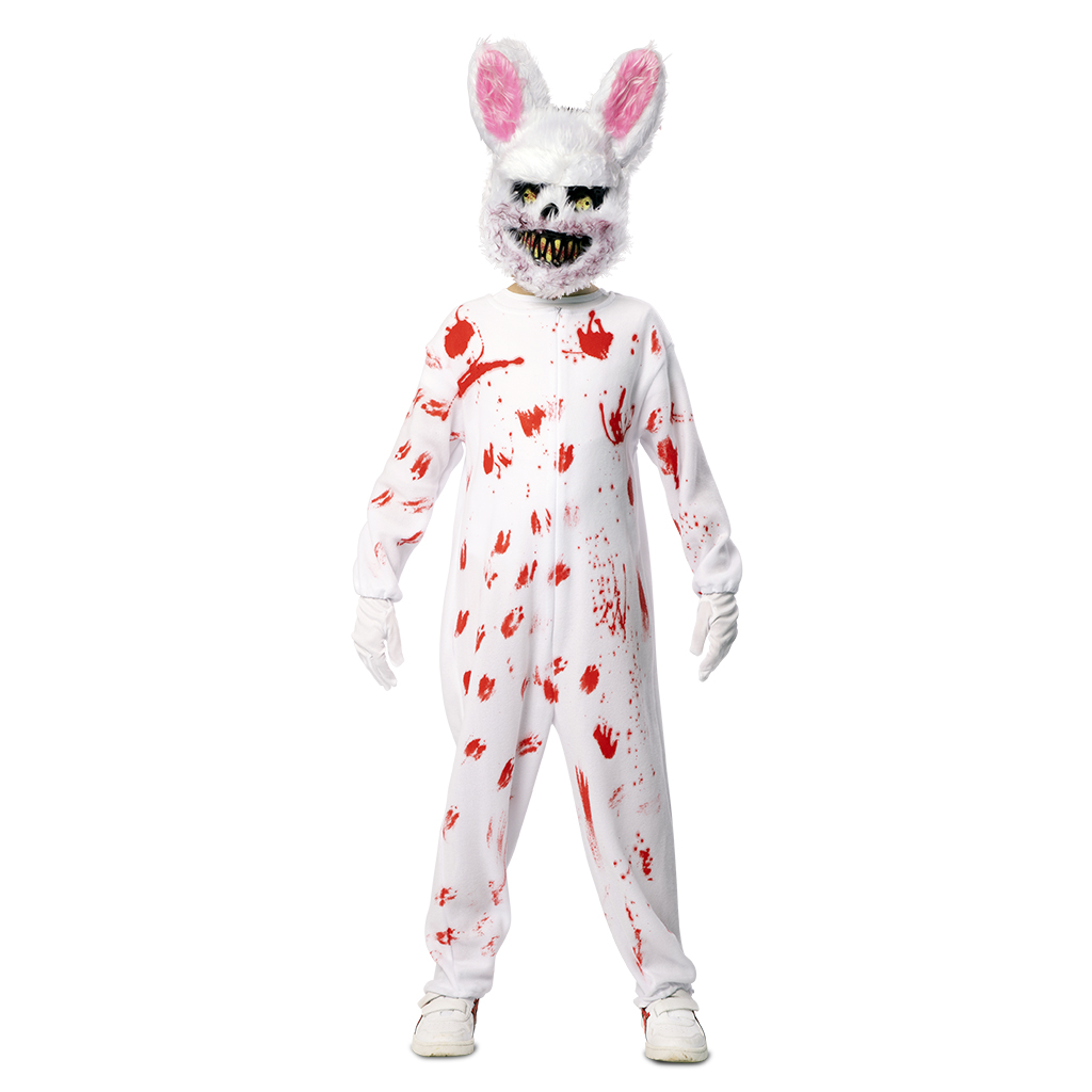 ᐈ Costume da Coniglio Zombie Bambini ⭐ NOVITÀ Halloween 2024 ⭐