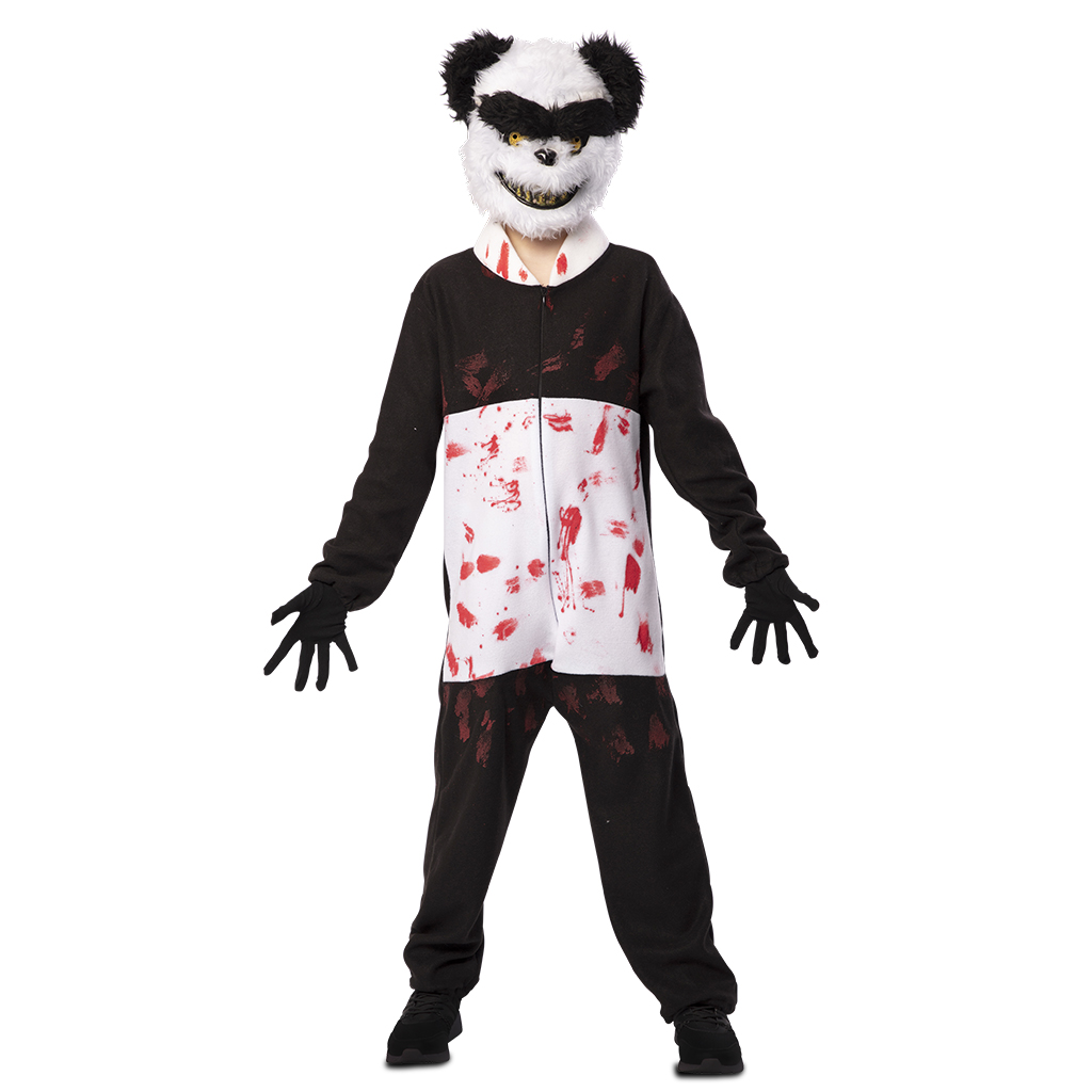 Costume Zombie Panda Bambini