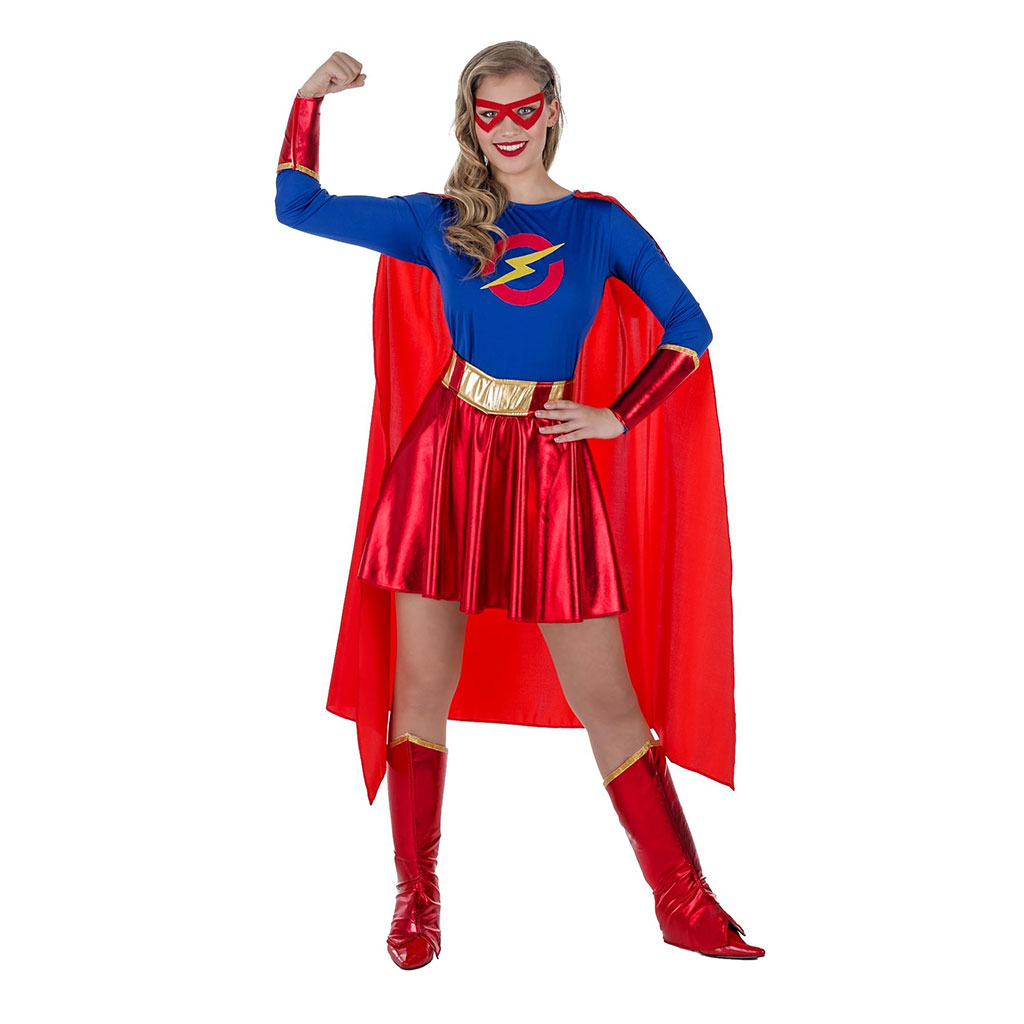 ᐈ Costume Supereroina Donna ⭐ NOVITÀ Carnevale 2024 ⭐